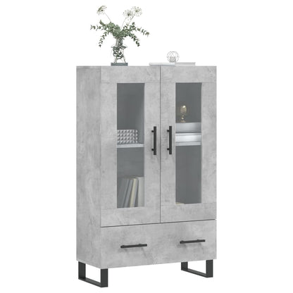 Skap Betonggrå 69,5x31x115 cm