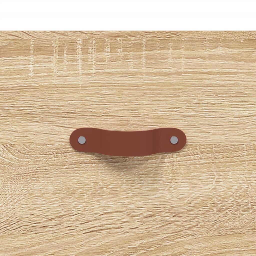 Salongbord Sofabord Sonoma Eik 2 stk 50x50x40 cm