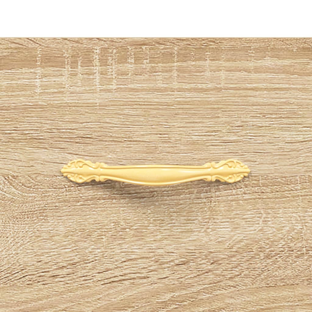 Salongbord Sofabord Sonoma Eik 2 stk 50x50x40 cm