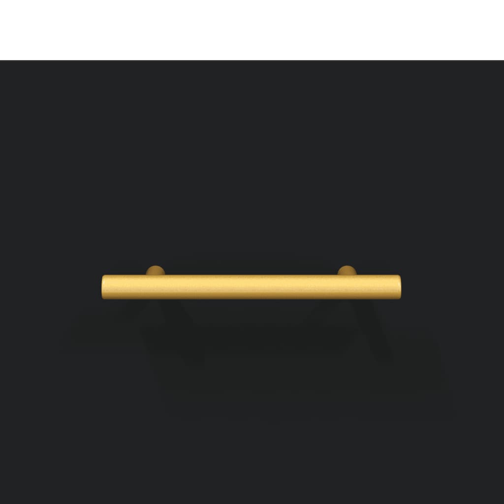 Salongbord Sofabord Svart 2 stk 50x50x40 cm