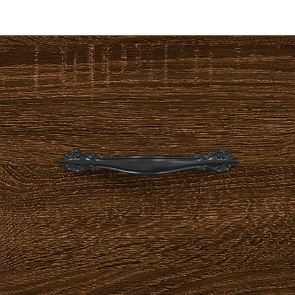 Salongbord Sofabord Brun Eik 2 stk 50x50x40 cm