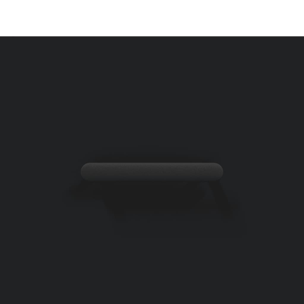 Salongbord Sofabord Svart 2 stk 50x50x40 cm