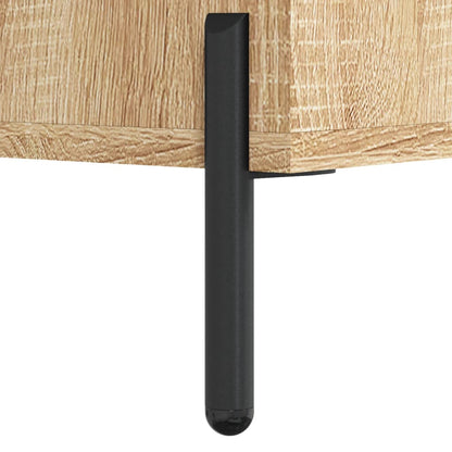 Salongbord Sofabord Sonoma Eik 2 stk 50x50x40 cm