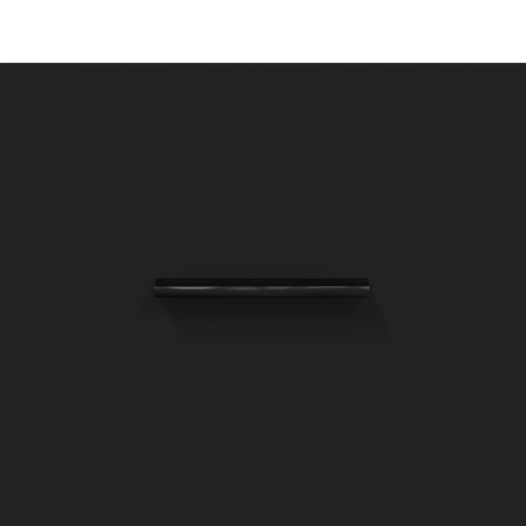 Salongbord Sofabord Svart 2 stk 50x50x40 cm