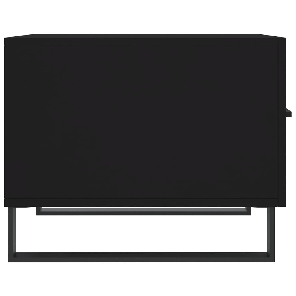 Salongbord Sofabord Svart 2 stk 50x50x40 cm