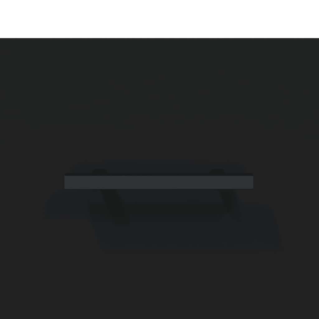 Salongbord Sofabord Svart 2 stk 50x50x40 cm