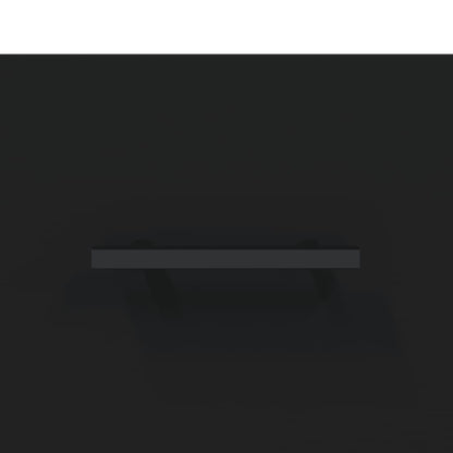 Salongbord Sofabord Svart 2 stk 50x50x40 cm