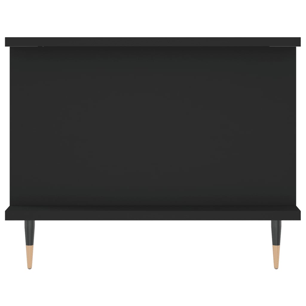 Salongbord Sofabord Svart 90x50x40 cm