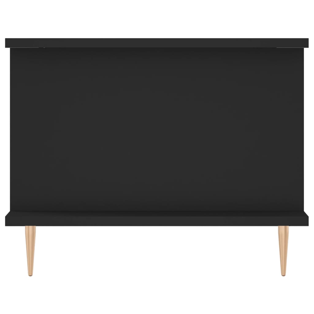 Salongbord Sofabord Svart 90x50x40 cm