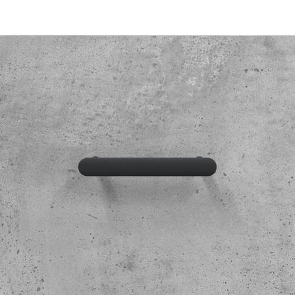 Skap Betonggrå 69,5x31x115 cm