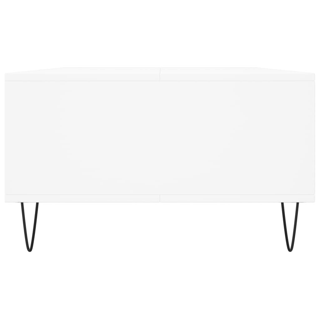 Salongbord Sofabord Hvit 104x60x35 cm