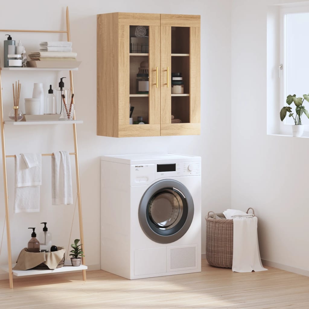 Veggskap Sonoma Eik 69,5x34x90 cm