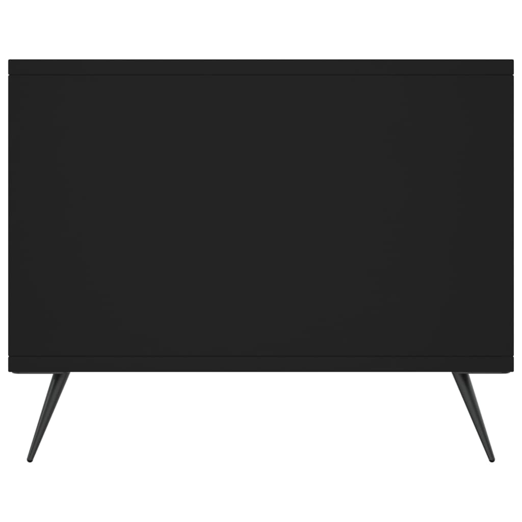 Salongbord Sofabord Svart 90x50x40 cm