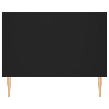 Salongbord Sofabord Svart 90x50x40 cm