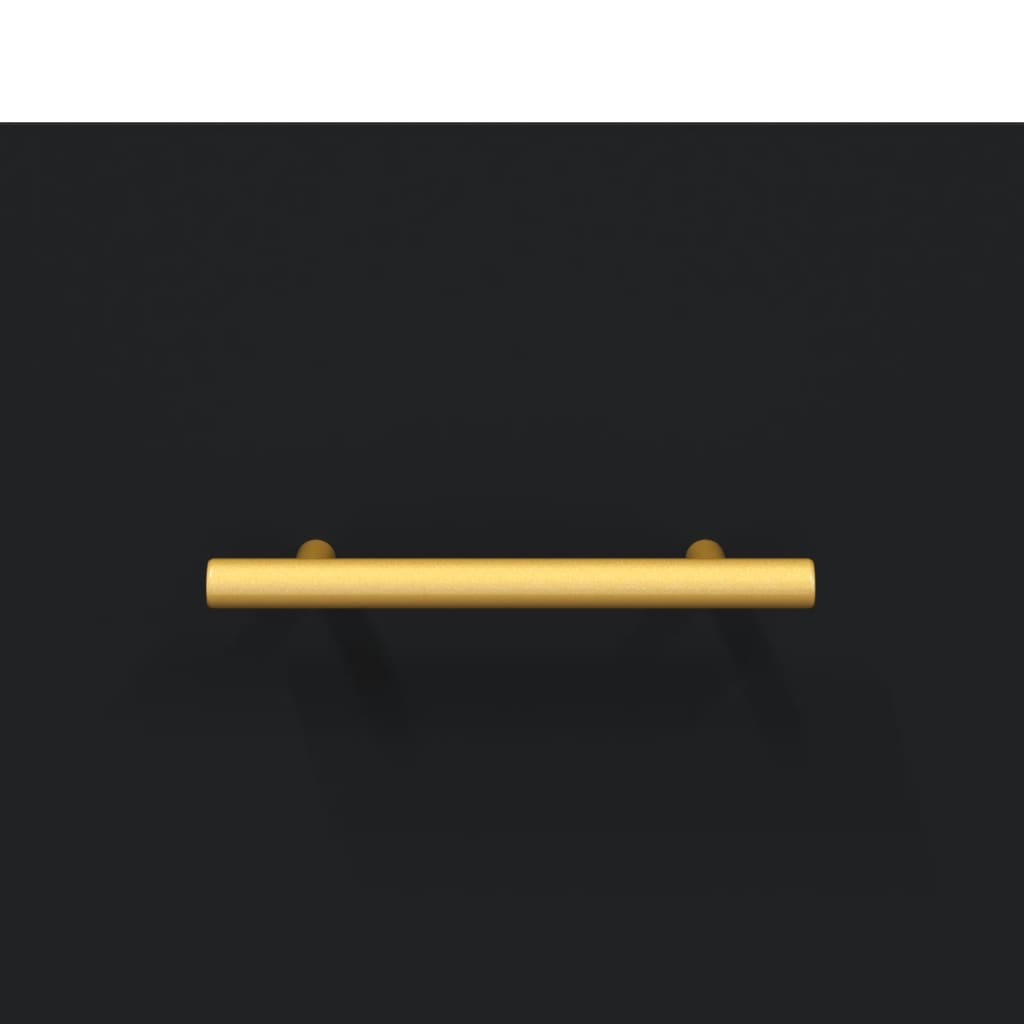 Salongbord Sofabord Svart 90x50x40 cm