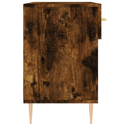 Skoskap Skohylle Skobenk Røkt Eik 102x35x55 cm