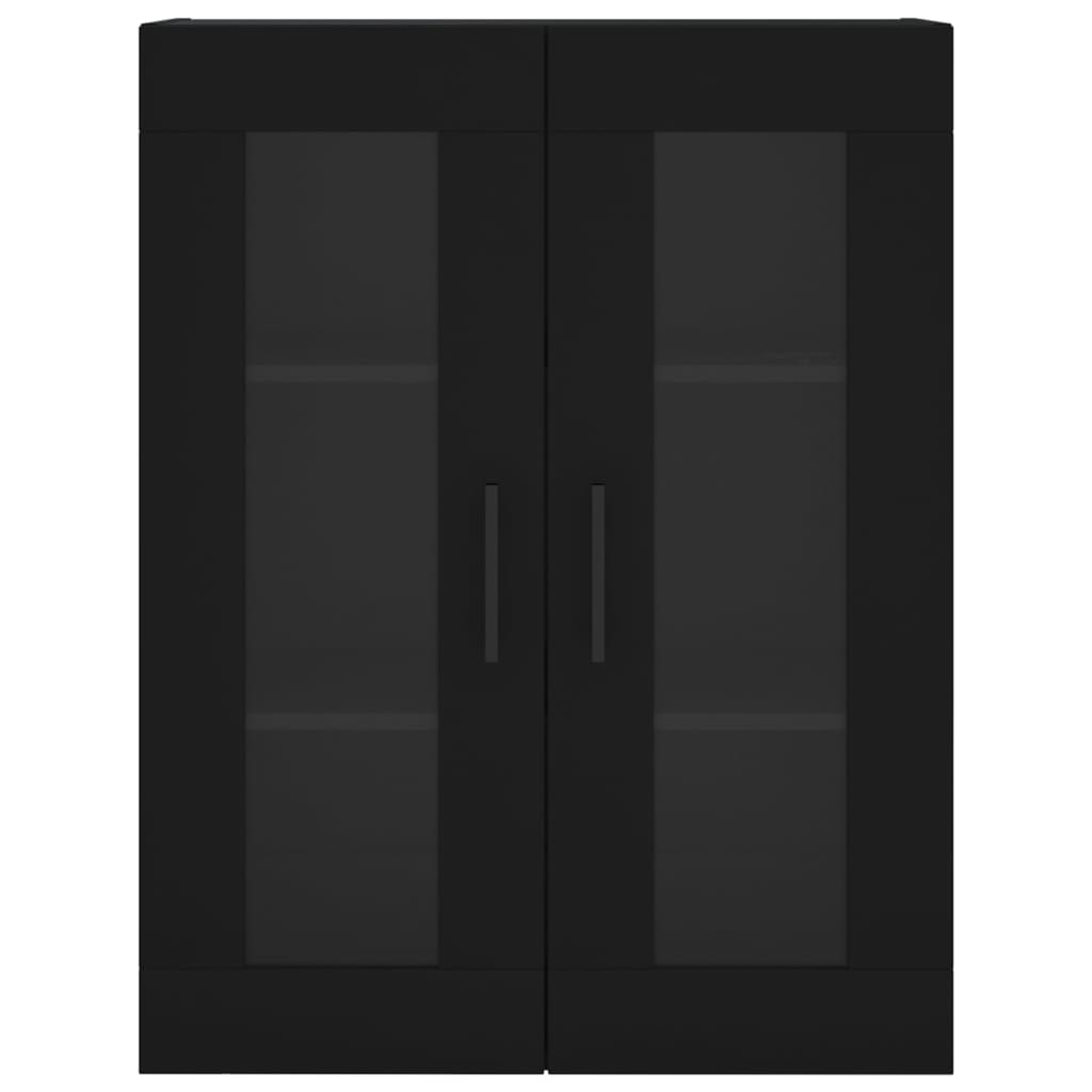 Skap Svart 69,5x34x180 cm