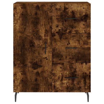 Skap Røkt Eik 69,5x34x180 cm