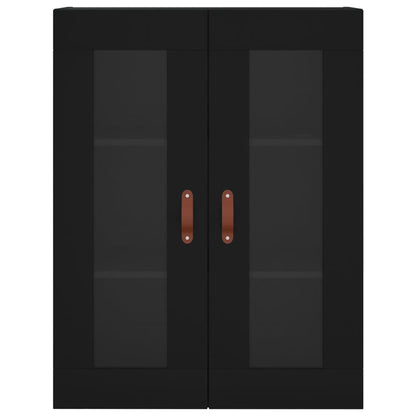 Skap Svart 69,5x34x180 cm