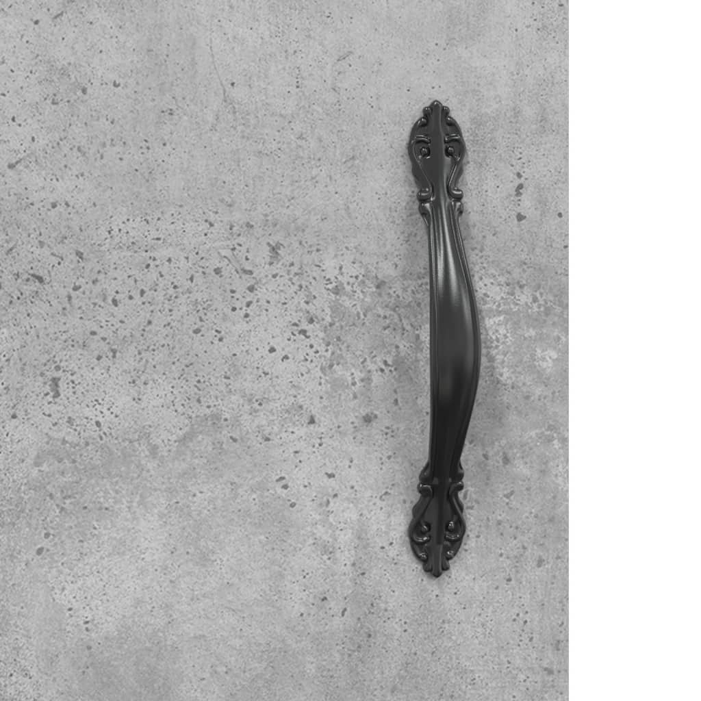 Skap Betonggrå 69,5x34x180 cm