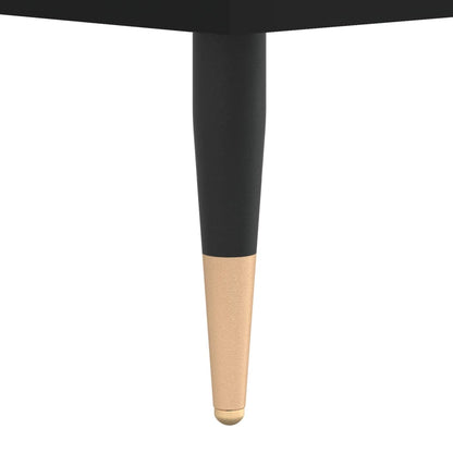 Skap Svart 69,5x34x180 cm