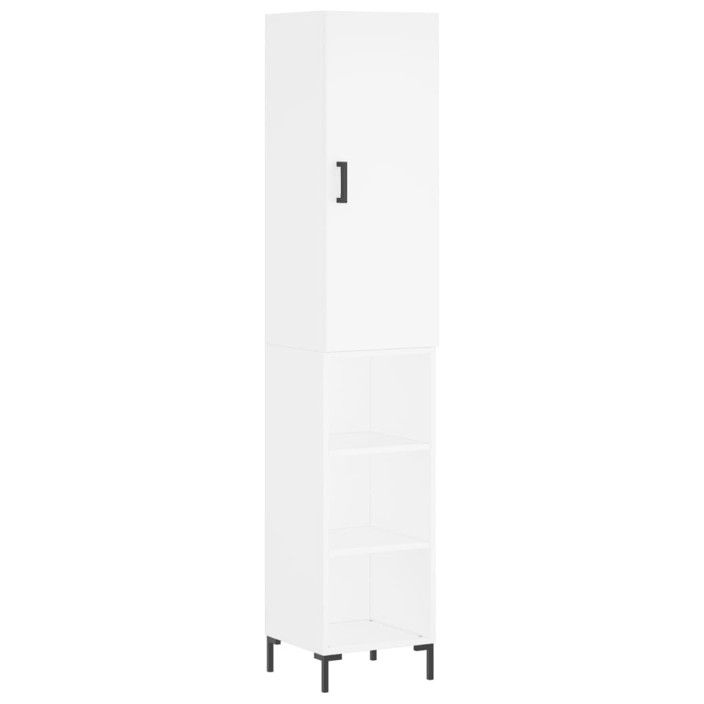 Skap Hvit 34,5x34x180 cm