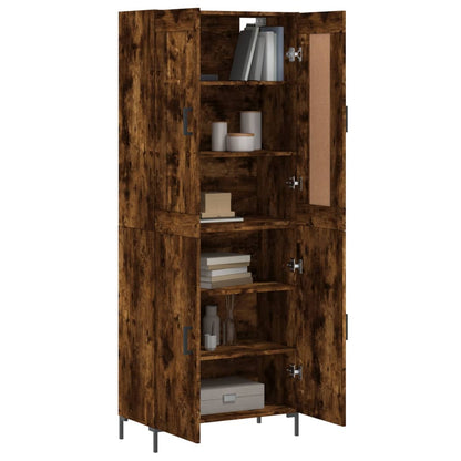 Skap Røkt Eik 69,5x34x180 cm