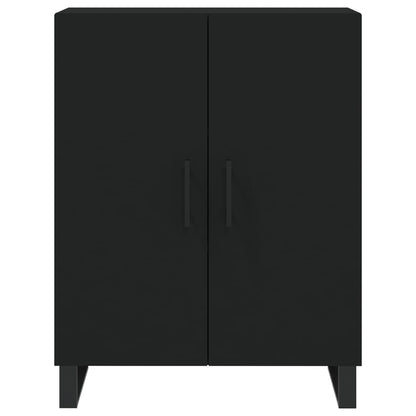 Skap Svart 69,5x34x180 cm