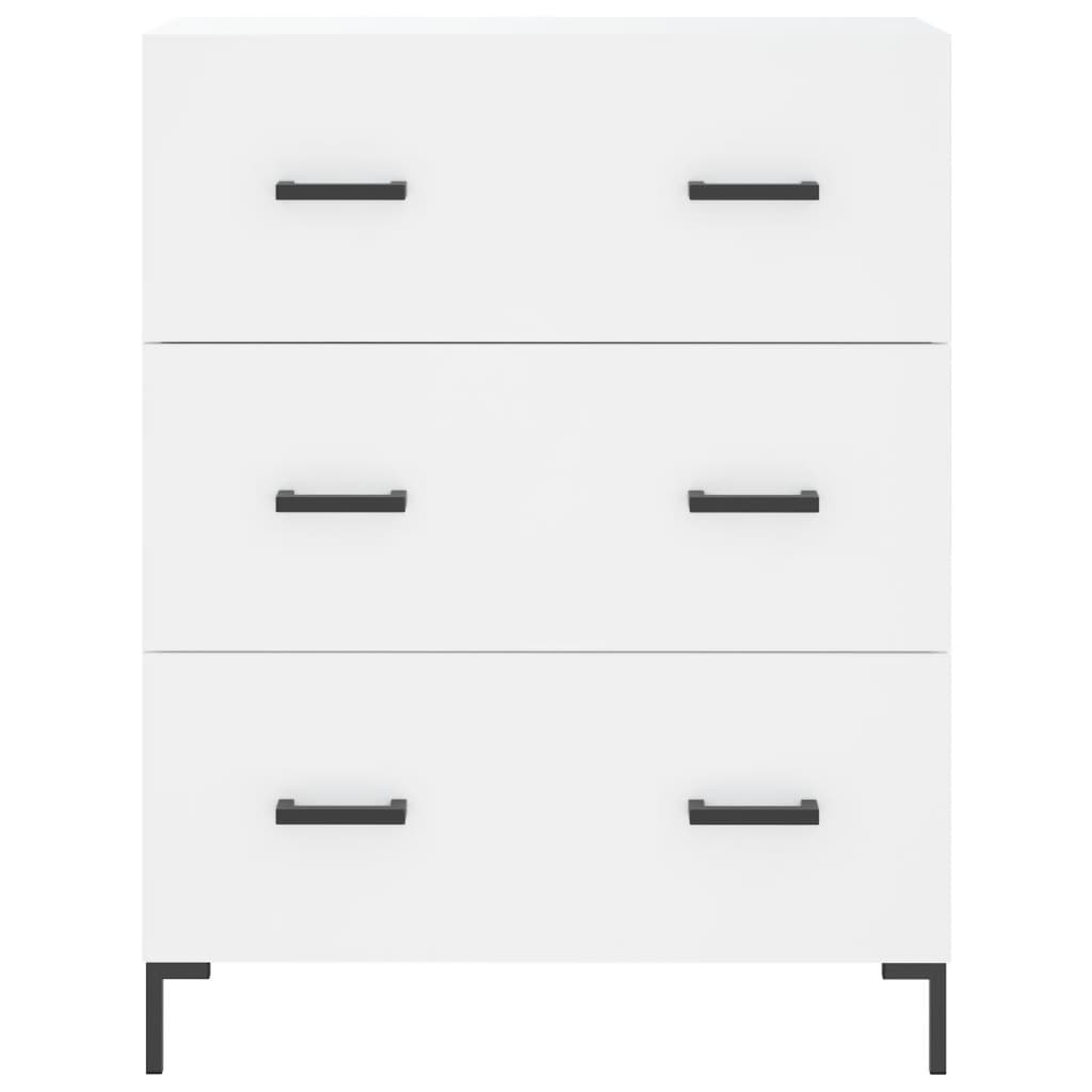 Skap Hvit 69,5x34x180 cm