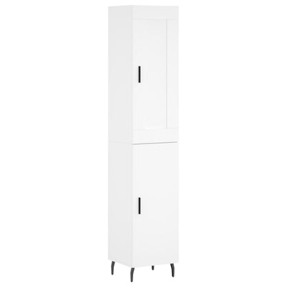 Skap Hvit 34,5x34x180 cm