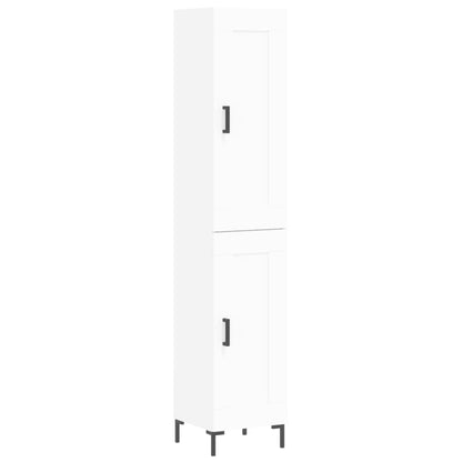 Skap Hvit 34,5x34x180 cm