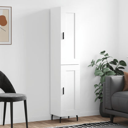 Skap Hvit 34,5x34x180 cm