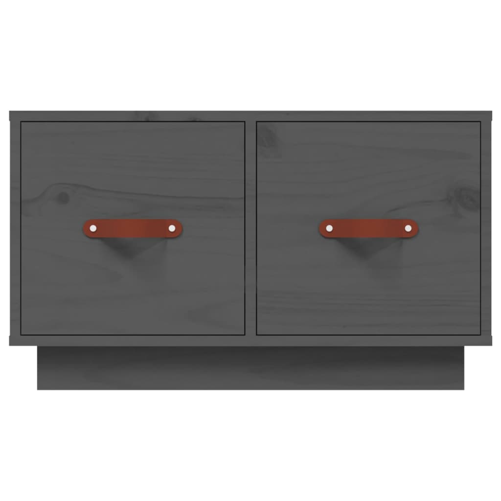 Salongbord Sofabord Grå 60x53x35 cm heltre furu