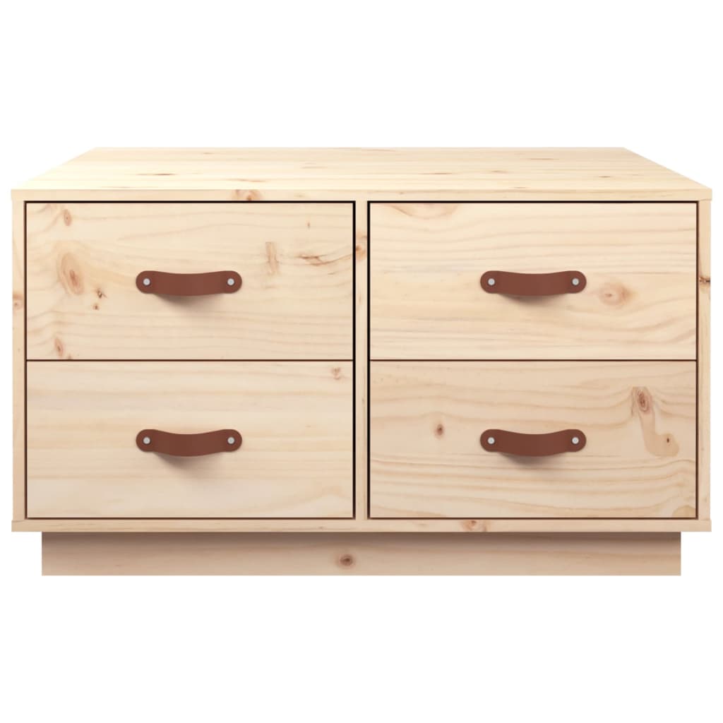 Salongbord Sofabord Tre heltre furu 80x80x45 cm