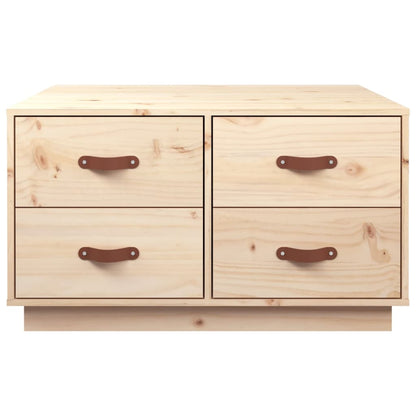 Salongbord Sofabord Tre heltre furu 80x80x45 cm