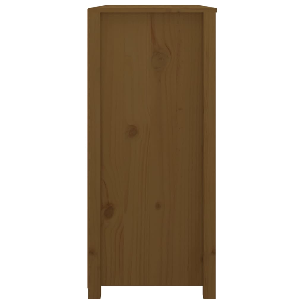 Kommode Honningbrun 100x40x90 cm heltre furu