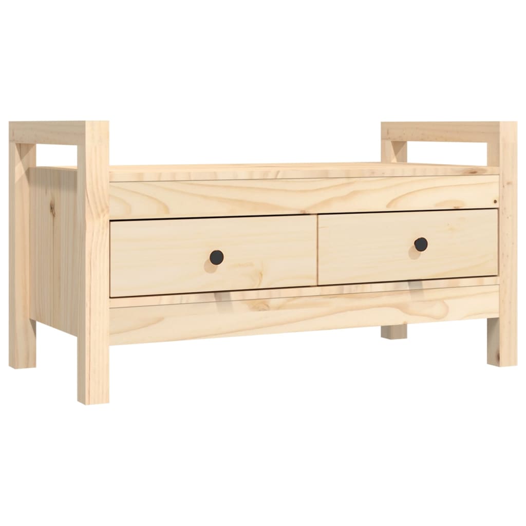 Hallbenk Gangbenk 80x40x43 cm heltre furu