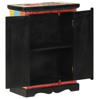 Skjenk Tre Håndmalt med dører 53x30x75 cm heltre mango