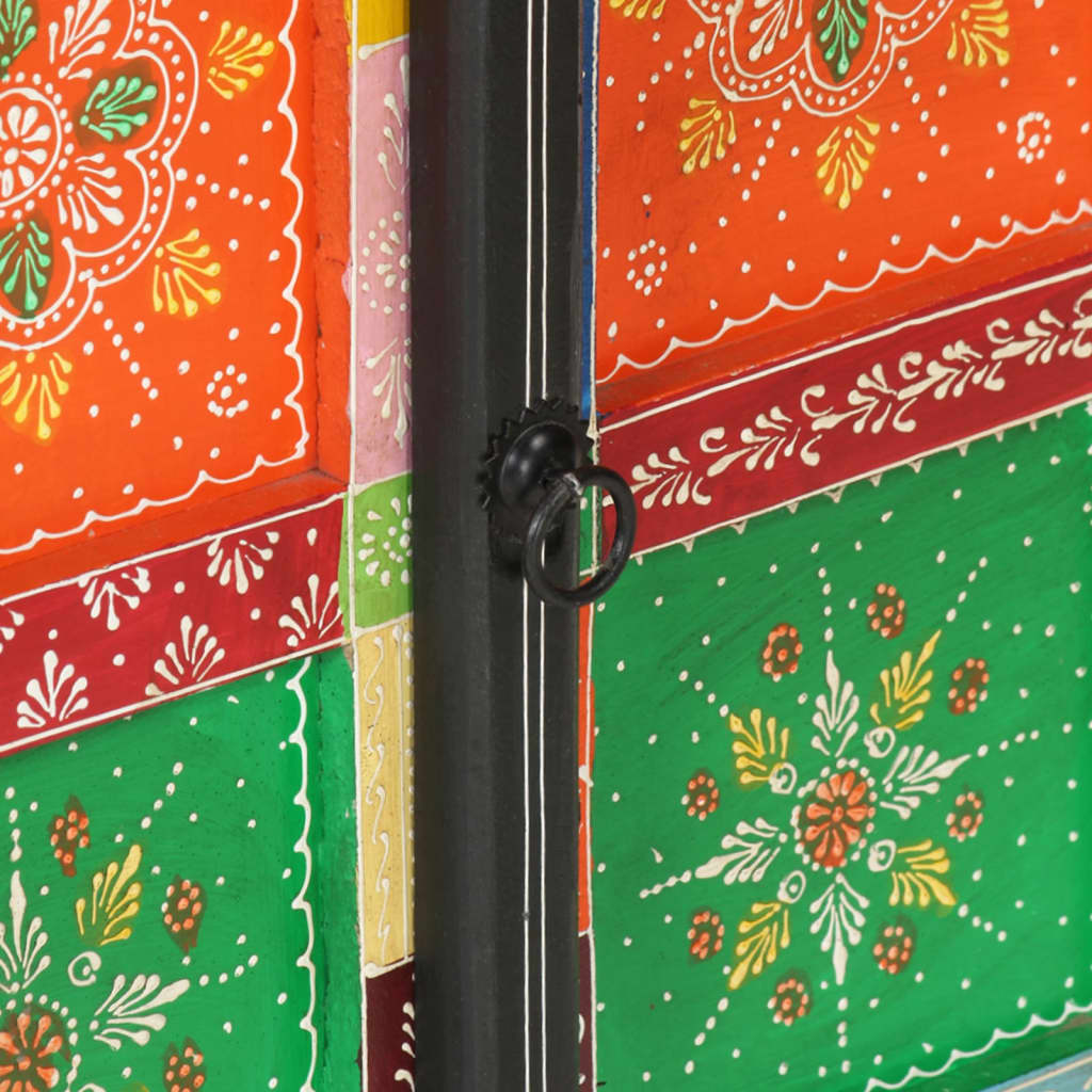 Skjenk Tre Håndmalt med dører 53x30x75 cm heltre mango