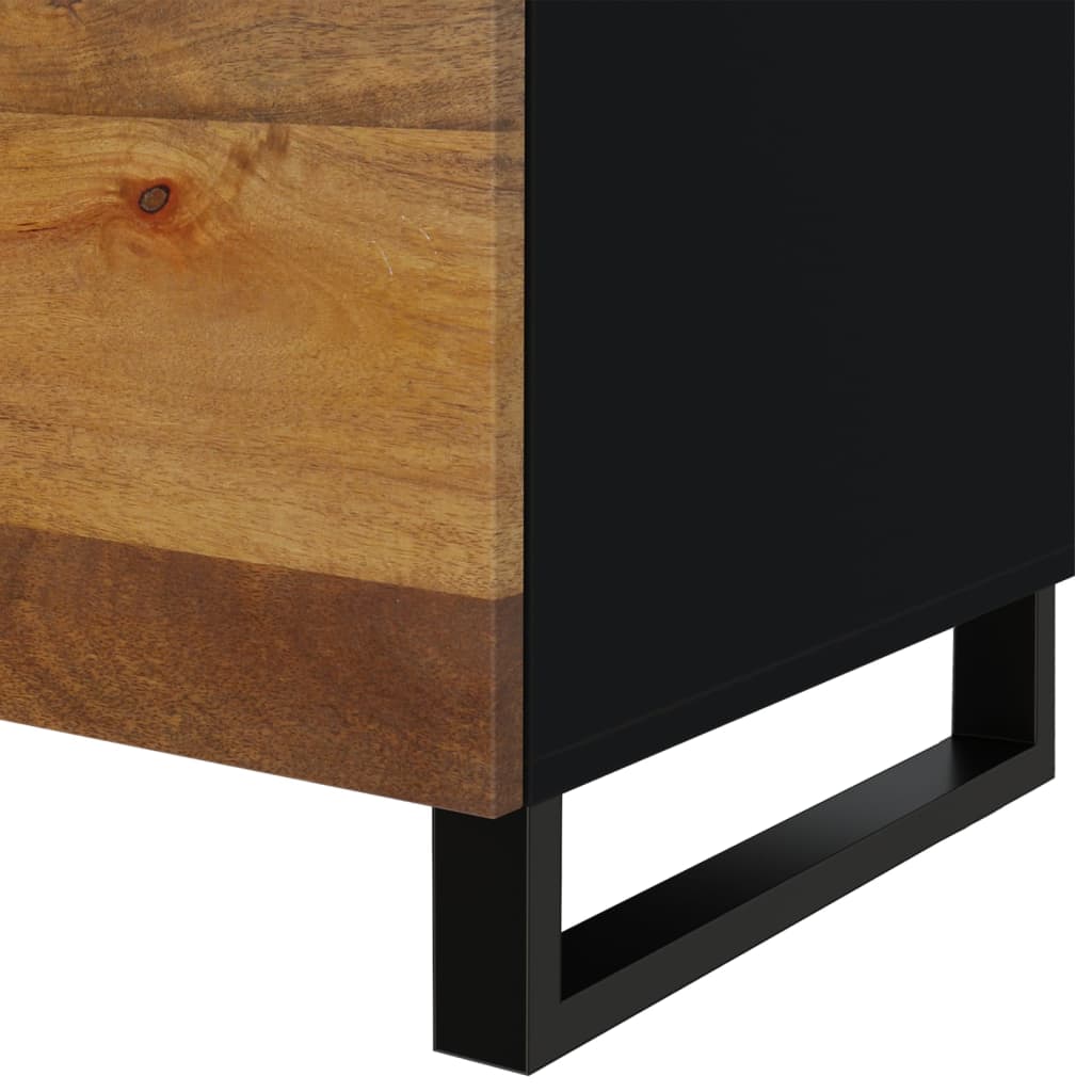 Salongbord Sofabord Tre 80x50x40 cm heltre mango og