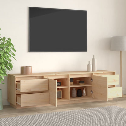 TV-benk 176x37x47,5 cm heltre furu