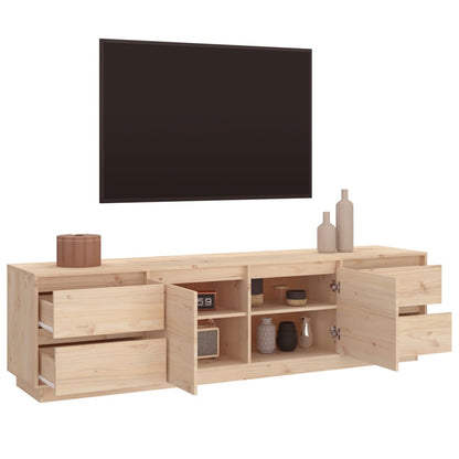 TV-benk 176x37x47,5 cm heltre furu