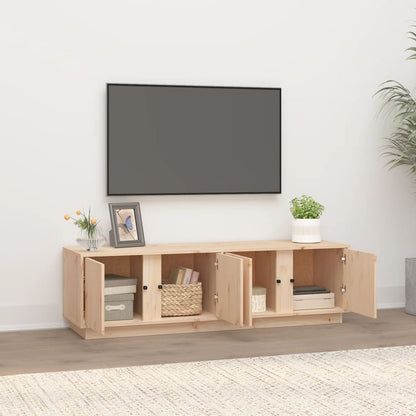 TV-benk 140x40x40 cm heltre furu