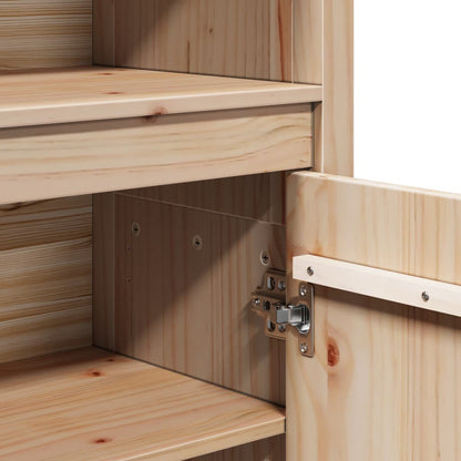 Skap Tre 80x35x154 cm heltre furu