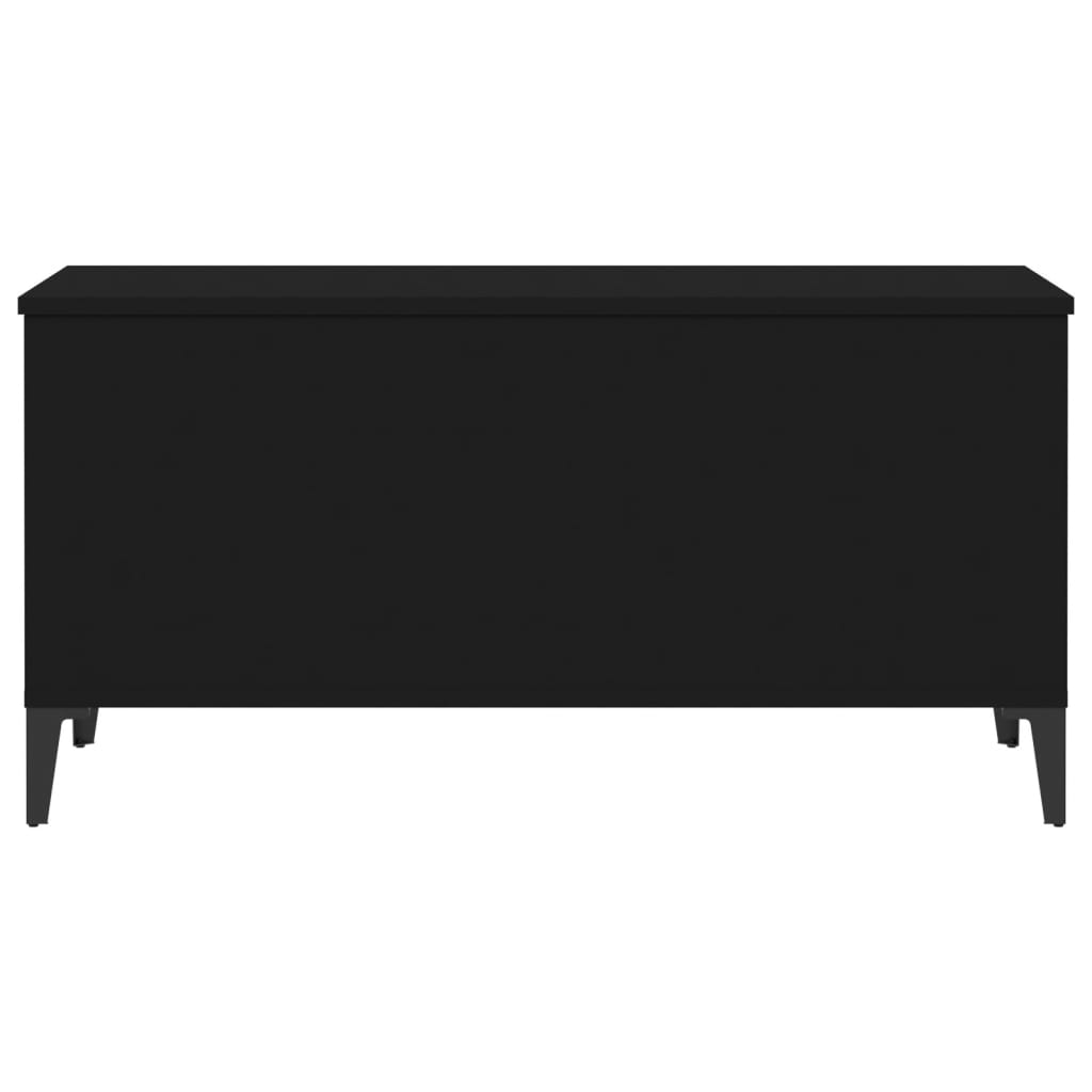 Salongbord Sofabord Svart 90x44,5x45 cm