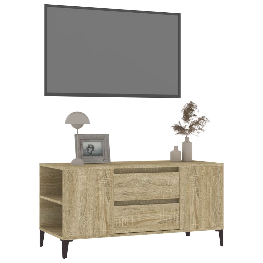 TV-Møbel Sonoma Eik TV-benk 102x44,5x50 cm