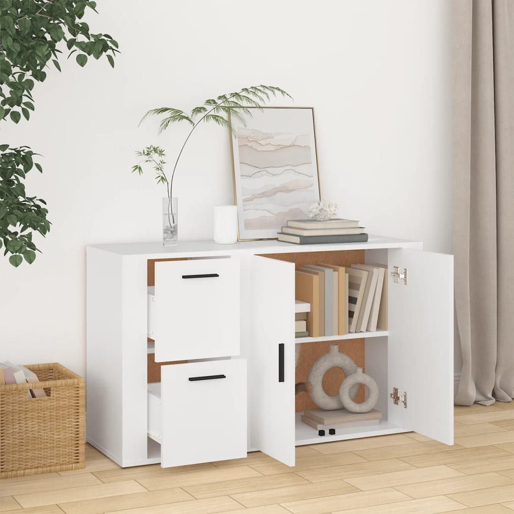 Skjenk Hvit 100x33x59,5 cm