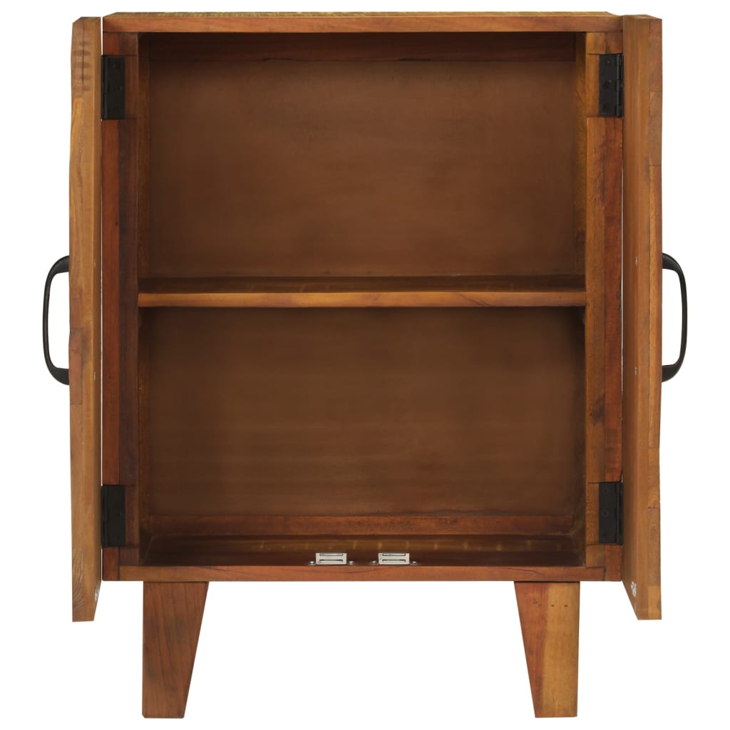 Skap Tre 55x30x75 cm gjenvunnet heltre