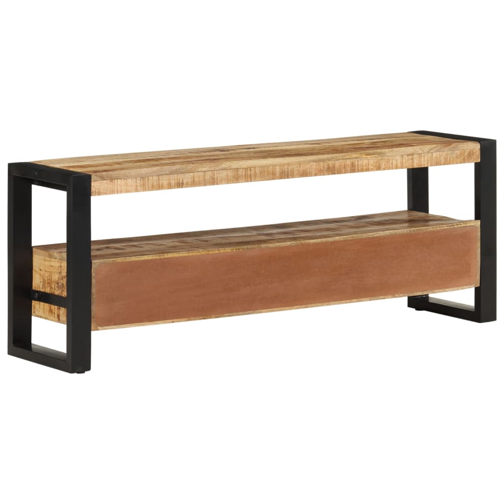 TV-benk 120x30x45 cm heltre mango