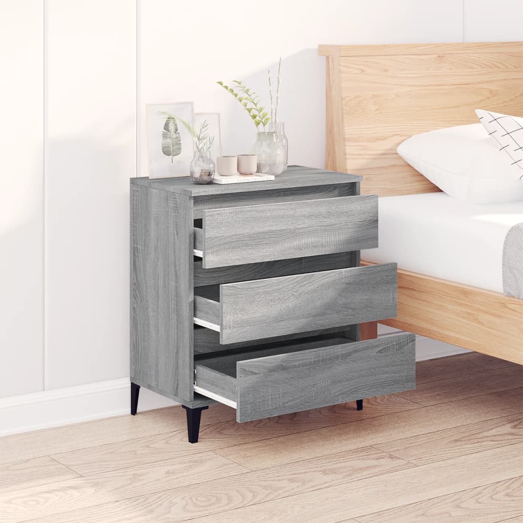 Skjenk Sonoma Grå 60x35x70 cm